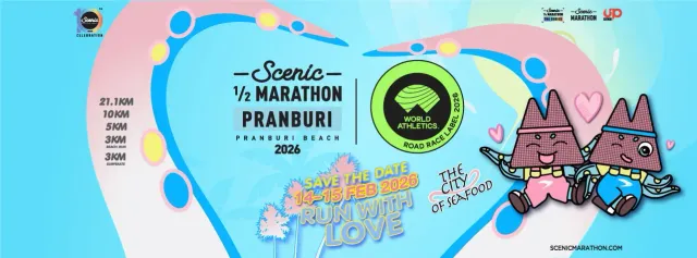 Scenic Half Marathon Pranburi 2026's banner