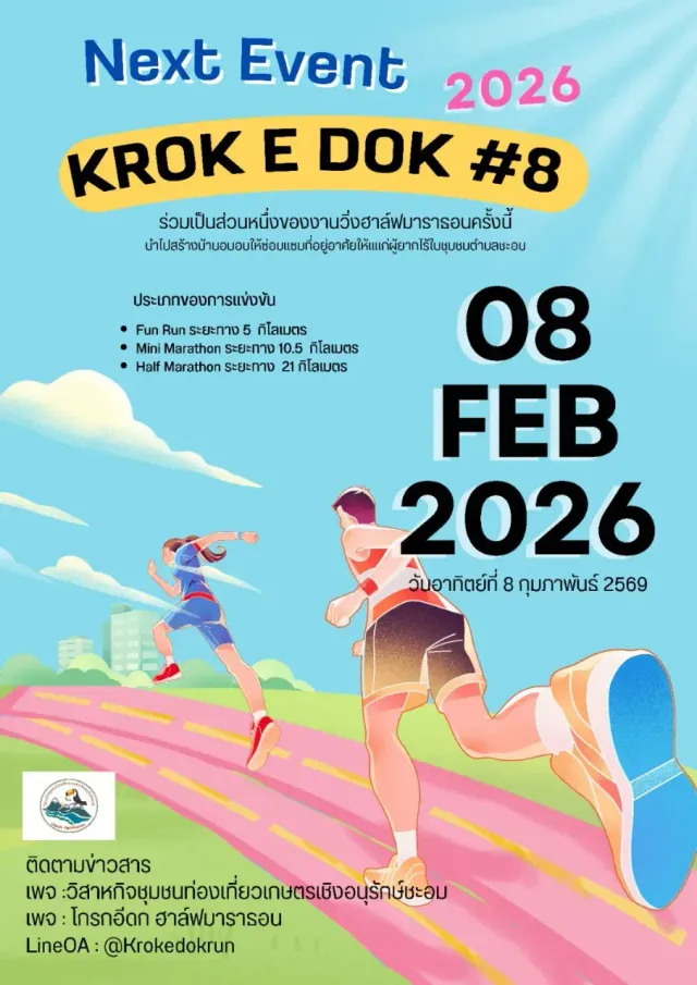 โกรกอีดก ฮาล์ฟ มาราธอน ครั้งที่ 8's banner